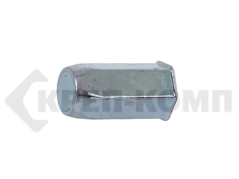 Заклепки резьбовые, плоский бортик шестигран., закрытые